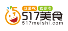 517美食网logo,517美食网标识