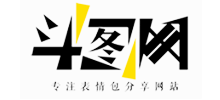 斗图网logo,斗图网标识