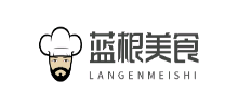 蓝根美食网Logo