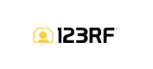  123RF图库Logo